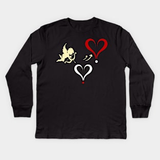 Arrow of Love Kids Long Sleeve T-Shirt